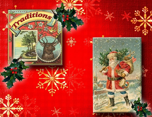 Digital Christmas greeting cards